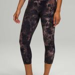 Lululemon  Align Crop Leggings Diamond Dye Graphite Grey Pink Pastel 0 W6BDES Photo 0