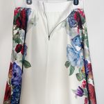 Alice + Olivia  Earla Floral Flare Midi Skirt Garden Brunch Size 10 NWT Photo 8