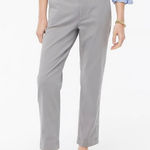 J.Crew  Light Gray Cotton High-rise Girlfriend Chino Pant Women’s Size 10 Photo 0