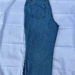 Woman Within  Light Blue Denim Capris size 12 Photo 6