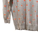 Madewell Wallace Neon Polka Dot Sweater Tan Orange Size XS Photo 1