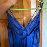 Macy's royal blue prom dress Photo 3