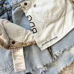 BDG Urban Outfitters  Distressed Jean Cut Off Essential Shorts Mid-Rise Size 28 Photo 4