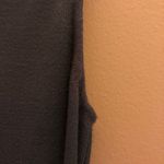 Vince Ribbed Sheath Sleeveless Midi Pencil Dress Grey Small Photo 5