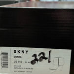 DKNY 🆕 “SONYA” Black Fur-Trimmed High Heel Ankle Boots. NWT Photo 9
