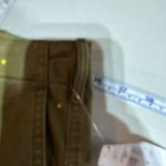 Gap NWT  Women's Straight Leg Khaki High Rise‎ Splatter Pants Oak Moss Size 6 Photo 6