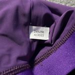 Outdoor Voices Zoom Cropped Tank Top Size Large Acai Purple Built In Bra Photo 5