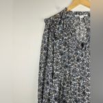 Veronica Beard Savile Printed Silk Crepe Floral Ruffle Mini Dress Women’s Sz 8 Photo 3