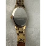 Armitron Now Gold Tone Ladies Watch Black Dial Oval Face Stainless Steel Photo 2