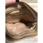 SAS Leather Shoulder Bag Purse Taupe Vintage Neutral Tan Photo 9