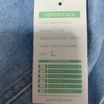 New Collection‎ paper bag style tapered leg jeans, size Large Photo 7