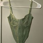 Tic Toc Green corset top Photo 0