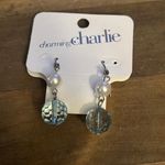 Charming Charlie Seafoam Ball Dangle Hook Earrings Photo 2