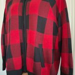 Torrid Sz 3 Red and Black Checkered Cardigan Jacket NWOT Photo 8