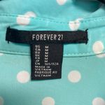 Forever 21 Teal Poka dot Dress Photo 3
