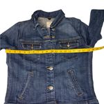 J.Crew Jean Jacket Women Small 02661 Short Washed Blue Denim Stretch Size Photo 10