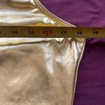 Boutique Metallic Gold Body Suit Photo 4