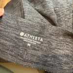 Athleta  grey heathered side strip jogger pants Photo 3
