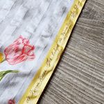 Nina Ricci Silk Cotton Scarf Bandana Yellow Photo 2