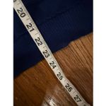 Draper James  navy pointelle gold button short sleeve sweater XXL Photo 7