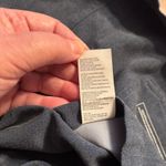 FIGS Reversible Scrub Top Grey Women's Size XL Snap closure at Neck Healthcare Photo 8