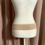 pink y2k style western faux leather crochet belt Photo 1