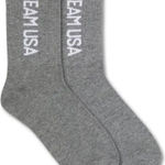 SKIMS  Gray Team USA Socks NEW Photo 0