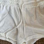 Forever 21 White Short Activewear Shorts Photo 3