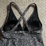 Jaclyn Smith Woman's Black And White Size 12 Tankini Swim Top Padded Bra Area Photo 9