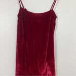 Reformation  Red Velvet Ariana Midi Dress Photo 6