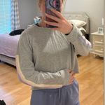 Garage  Grey Crop Top Long Sleeve Photo 0