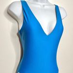 Summersalt Back Flip One Piece V Neck Cobalt, Aqua Swimsuit 2 Photo 2