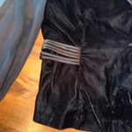 R&K Evening Black Velvet Jacket Sheer Sleeve Size 14 Party Occasion vintage goth Photo 3