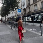 ZARA  maxi red satin ruffle strappy bodycon evening casual summer wedding dress  Photo 4