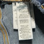 frame denim  Women’s 24 Dunes Blue Wash Le High Rise Raw Edge Fray Skinny Jeans Photo 9