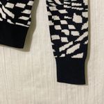 Daydreamer  New Cardigan XS New Black/White Long Sleeve Eclipse Wave Photo 6