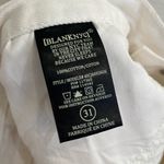 BLANK NYC NWT  High Rise Distressed White Denim Cutoff Jean Short 31 Photo 6
