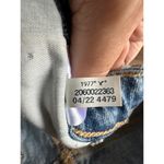 American Eagle AE Super Hi-Rise A-line Denim Jean Skirt Women's size 00 grunge Photo 5