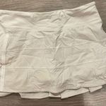 Lululemon  Skirt Pace Rival White 8 Photo 0
