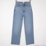 Madewell NEW The Perfect Vintage Straight Jean in Hoye Wash, 24 Photo 2