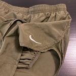 Nike Khaki Green Running Shorts Photo 5