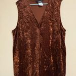 Made in U.S.A. Copper Velvet 2pc vest & skirt set western Brown Size undefined Photo 1