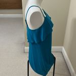 Alice + Olivia NWT  Etta Crepe Dress In Laguna Photo 9