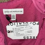 Dress the Population Dream Floral Lace Tiered Tie Strap Sundress Hibiscus XXL Photo 10