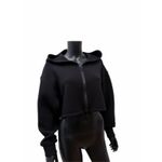 AS Revival Black Cropped Zip Photo 1