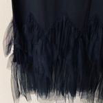 Ella Black Tulle Hem Dress NWT Size M Photo 8