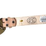 3G Buckles Camel Light Tan Suede Leather Belt 1.5" 28 Photo 10