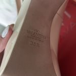 Valentino Garavani  Cream Platform Heels Photo 5