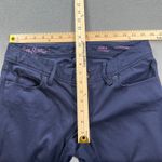 Lilly Pulitzer Worth Skinny Jeans 8 31x30 Navy Blue Pants Mid Rise Stretch Casua Photo 2