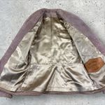 Gary Gordon Julius & Sons Women's Leather Jacket Blazer Brown‎ Size 10 Western Brown Photo 2